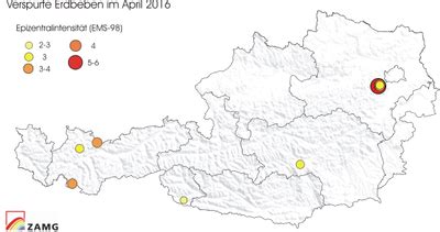März 2020, 6.24 uhr bei zagreb (kroatien) ein starkes erdbeben, das eine magnitude von 5,4 aufwies. Erdbeben im April 2016 — ZAMG
