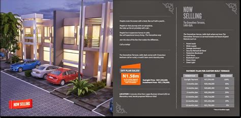the grenadines terraces scheme 2 lekki ajah lagos real estate business in nigeria