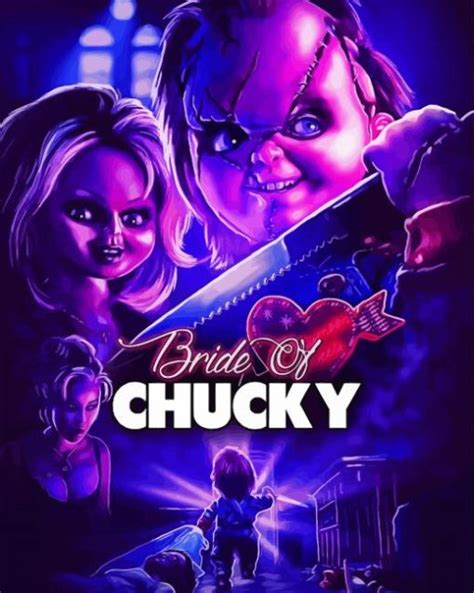 Bride Of Chucky Poster Paint By Number Numpaints Paint By Numbers