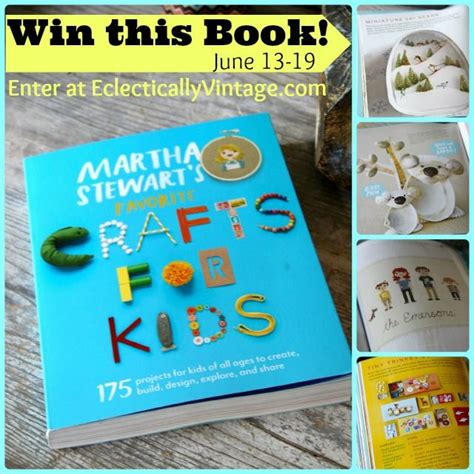 Martha Stewart Book Giveaway! Projects For Kids, Crafts For Kids, Craft