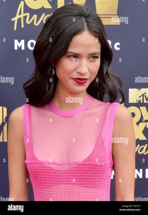 Actress Kelsey Chow Attends The Mtv Movie And Tv Awards At The Barker