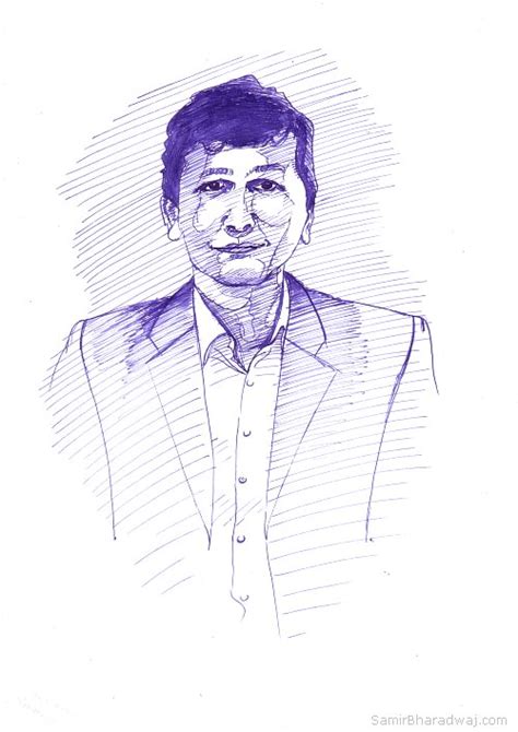 Ink Pen Drawings Of Human Figures Samir Bharadwaj