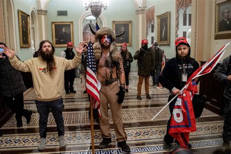 Man In Viking Garb Among Three Charged By Us In Capitol Riots