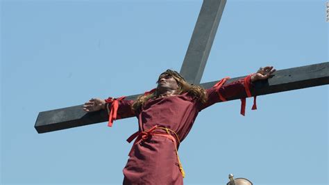 Filipinos Crucified On Good Friday Cnn