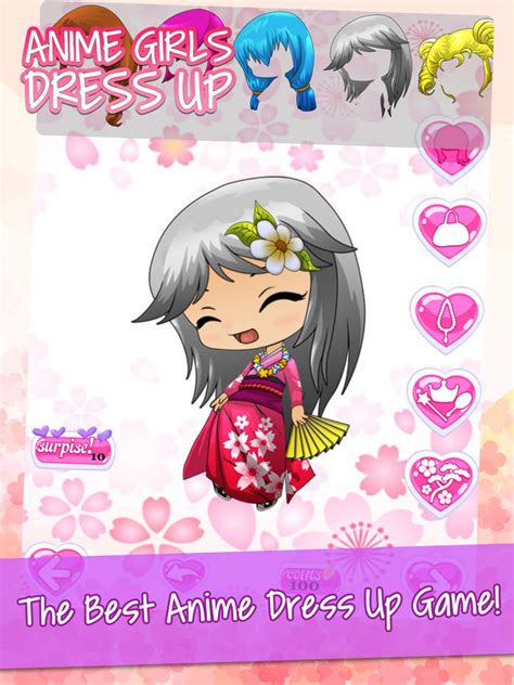 Cute Anime Dress Up Games For Girls Free Pretty Chibi Princess Make
