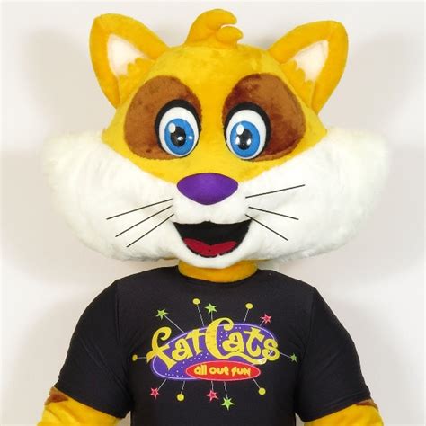 Fatcats Cat Mascot Costume Mascot Makers Custom Mascots And Characters