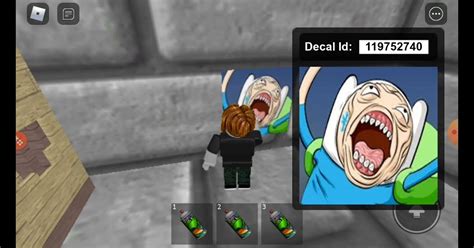 Roblox Scary Face Decal