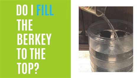 Find out what makes a berkey water system so good and how to assemble your own filter system. Should You Fill Your Berkey Water Filter System To The Top ...