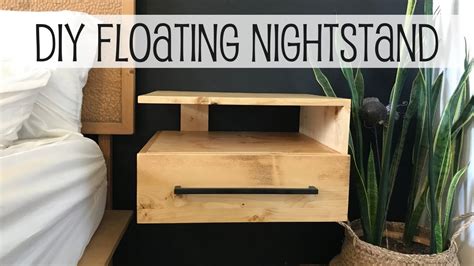 Diy Floating Nightstands Youtube