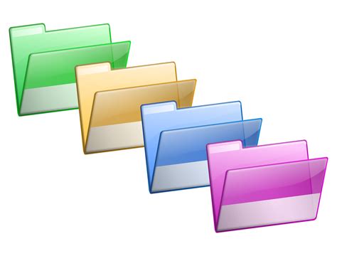Colorful Folder Png Png Svg Clip Art For Web Download Clip Art Png