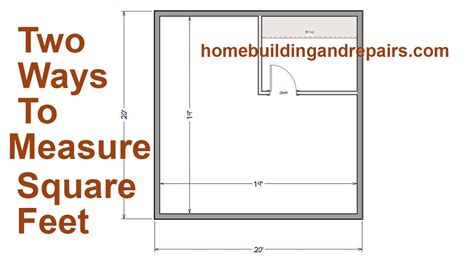 Two Ways To Measure Your Homes Square Footage Building And Real