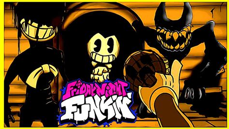 Fnf Vs Bendy Inkwell Hell Contra Las 3 Fases De Bendy Friday Night