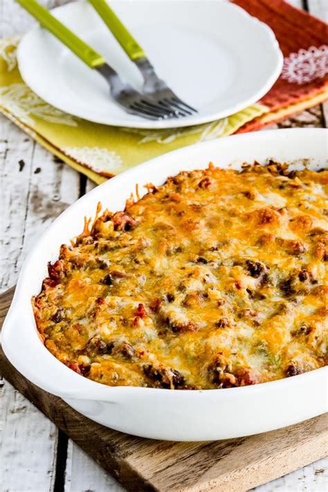 While eating a ketogenic diet is not required, it is the main focus of this forum and many people find fasting and keto work well together. Cheesy Low-Carb Taco Casserole | KeepRecipes: Your
