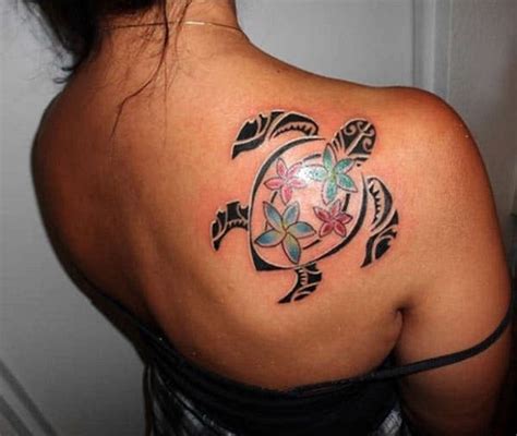 From tribal designs to sketch style watercolor works, sea turtle tattoos are constantly being created in the most wonderful of ways. Turtle Tattoos - Cool Tribal Turtle Tattoo for Women