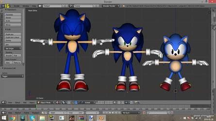 Models on Sonic-High-3D - DeviantArt
