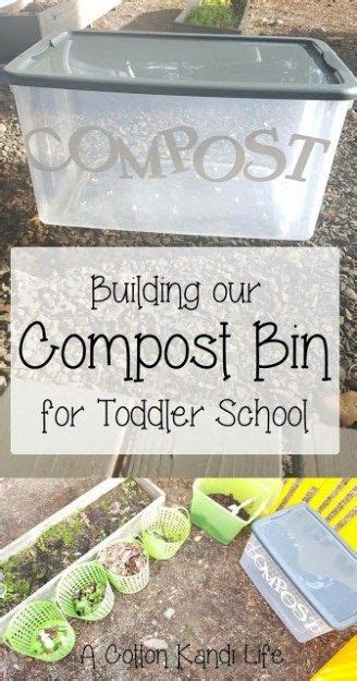 Building Our Compost Bin For Toddler School A Cotton Kandi Life
