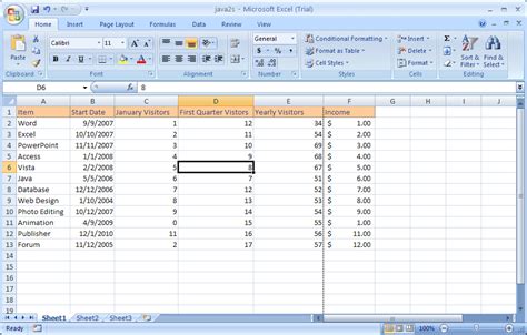 Microsoft Office Excel 12 Free The Best Free Software For Your