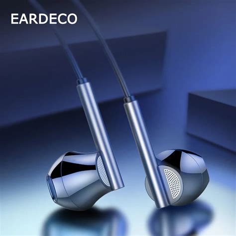 Eardeco Omnidirectional Stereo Wired Headphones Bass 35mm Phone