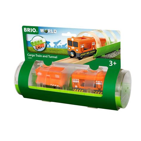 Brio World 33891 Train Cargo Avec Tunnel Brio King Jouet Trains Et