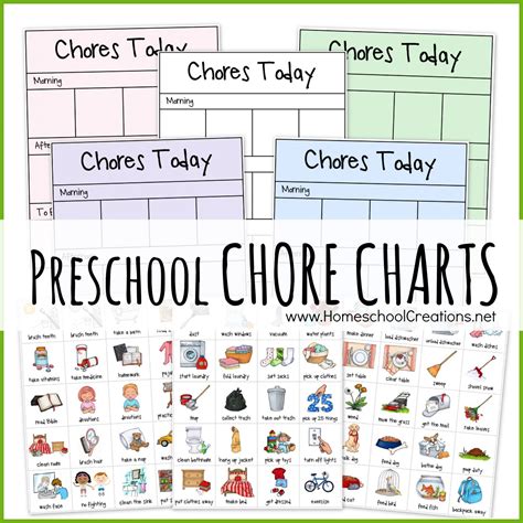 Preschool Chore Charts