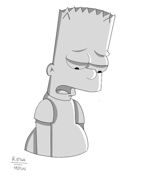 Sad Bart By Fudgemuffin08 On Deviantart