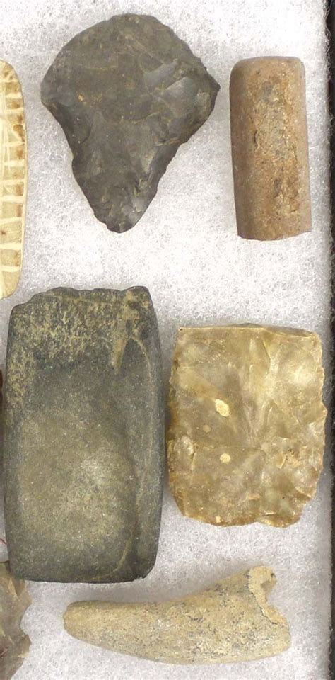 Prehistoric Native American Stone Artifacts