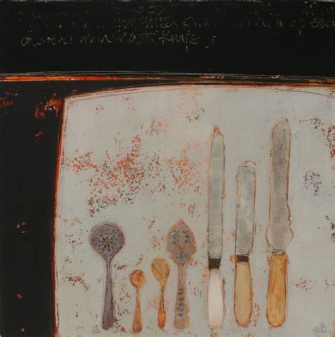 Anji Allen Knives And Spoons Irish Art Painting Artist