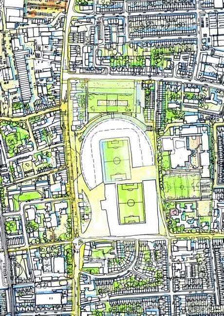 Tottenham hotspur stadium is set to host its first soccer match in september against liverpool f.c. New Tottenham Stadium Plans | my favorite stadium | Pinterest