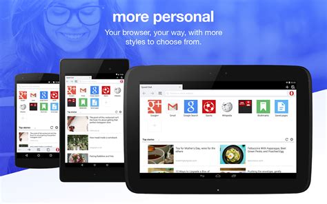 Get a faster, better browser. Opera Mini web browser - screenshot