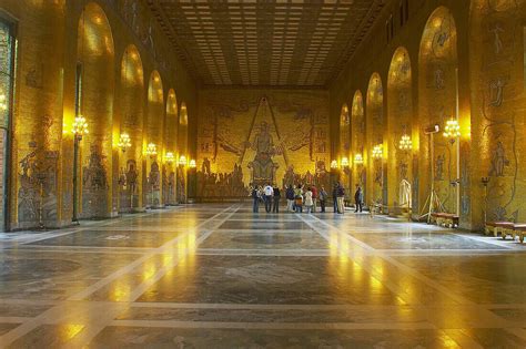 Golden Hall In The Stadshuset On The License Image 70113647