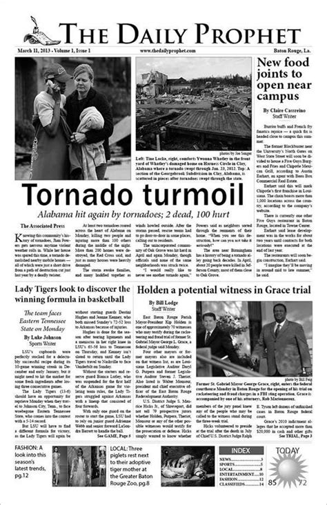 This is because the reason for being a newspaper is to present the current news to the public. 8+ Sample Newspaper Templates - PSD, EPS | Free & Premium ...