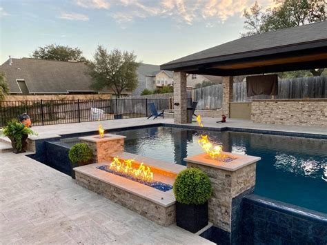 How To Plan For A Pool Fire Feature Backyard Assist