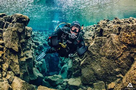 Scuba Diving In The Silfra Fissure