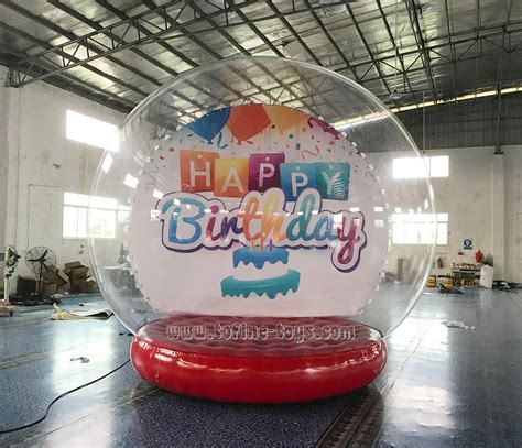 Life Size Snow Globe Clear Inflatable Dome For Live Show Buy