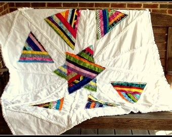 White Quilt Pattern On Etsy A Global Handmade And Vintage Marketplace