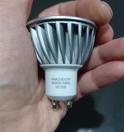 Gu10 Led Light Bulbs 6w 2700k Warm White Romantic Glow 500lm 50w