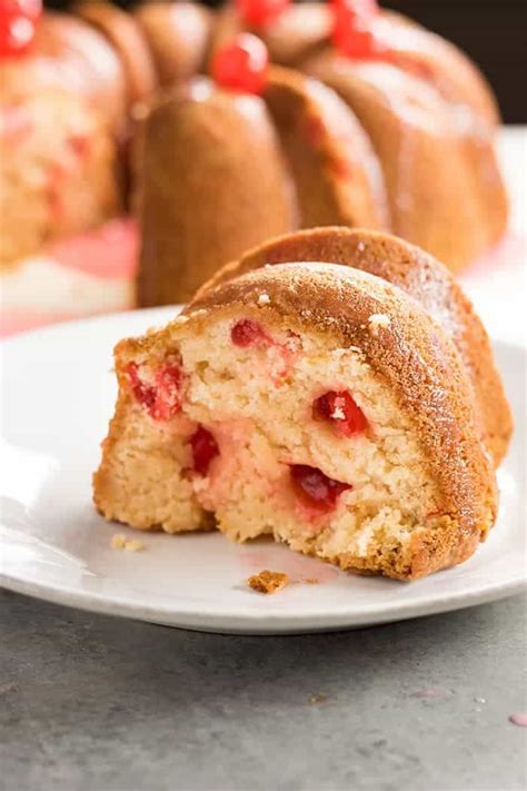 From scratch melted vanilla ice cream pound cake no mix. Amazing Cherry Pound Cake - The Salty Marshmallow | Cherry ...