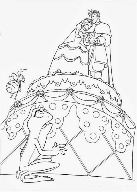 Fun Coloring Pages: The Princess and The Frog Coloring Pages