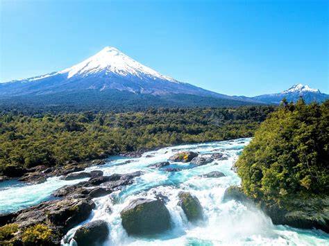 Los Saltos Del Río Petrohué Un Refrescante Espectáculo Al Sur De Chile