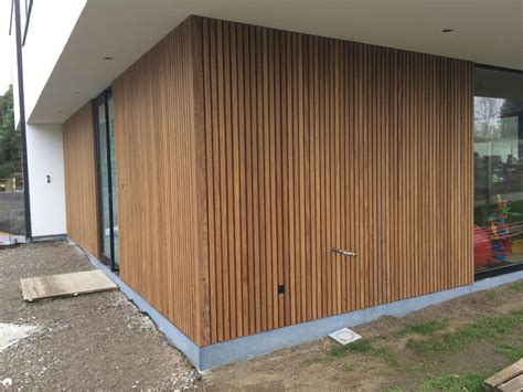 Verticale Gevelbekleding Hout Mdf Lakken Hoogglans