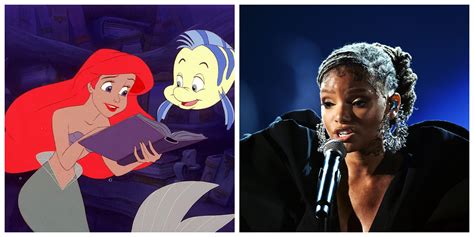 disney s live action the little mermaid casts halle bailey as ariel syfy wire