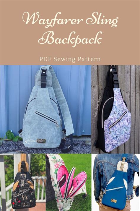 34 Designs Sling Backpack Sewing Pattern Free Kayteshreyas