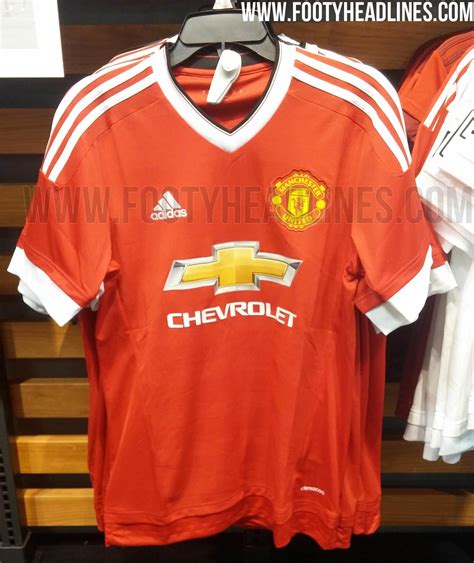 Adidas Manchester United 15 16 Kit Already On Sale In The Usa Footy