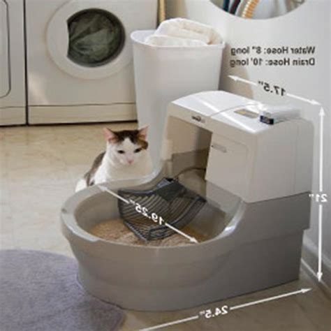 Catgenie Self Flushing Litter Box Automatic Washing C
