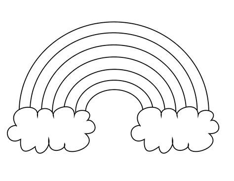 Download Free Printable Rainbow Coloring Pages For Kids