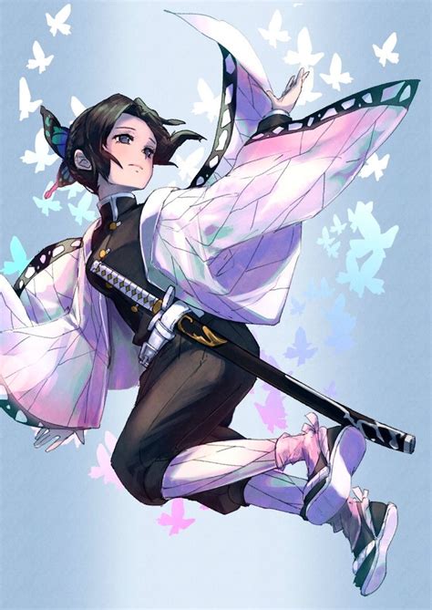 The butterfly shaped menuki, and the meguki peg). Demon Slayer Kochou Sword - Manga