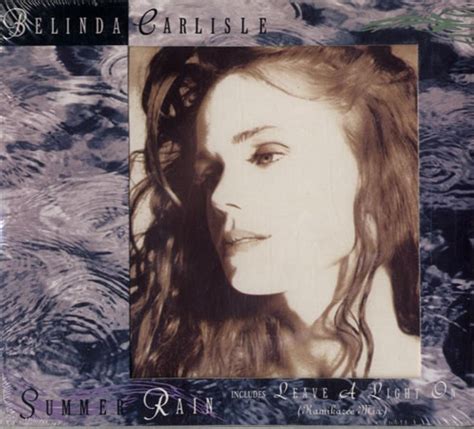 Belinda Carlisle Summer Rain Digipack Cd Single By Belinda Carlisle Uk Cds And Vinyl