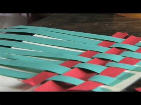 Art for Kids : Art for Kids: How to Weave a Mat - YouTube