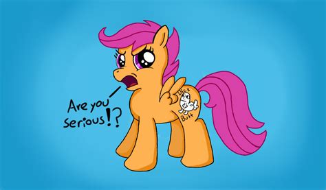 Scootaloo And Her New Cutie Mark Digital Version By Itza On Deviantart