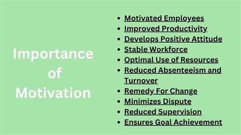 10 Importance Of Motivation In The Workplace Bokastutor